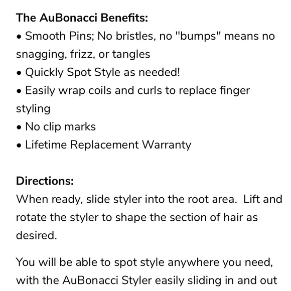 AuBonacci Styler - Picture 5 of 5
